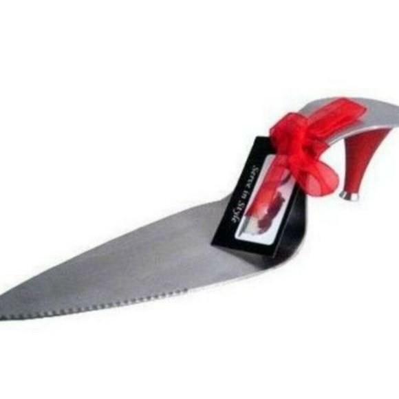 red shoe cake cutting knife new - Picture 4 of 9
